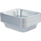 Waytiffer Aluminum Pans 9x13 Disposable Foil Pans (10 Pack) Half Size Deep Steam Table Pans Extra Thick for Baking, Cooking, Roasting, Heating, Serving & Lining Steam-Table Trays