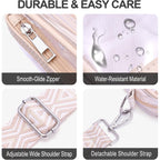 Frevaou Clear Bag For Stadium Events Crossbody Bags For Women Transparent Purse For Concerts, Games, Festivals