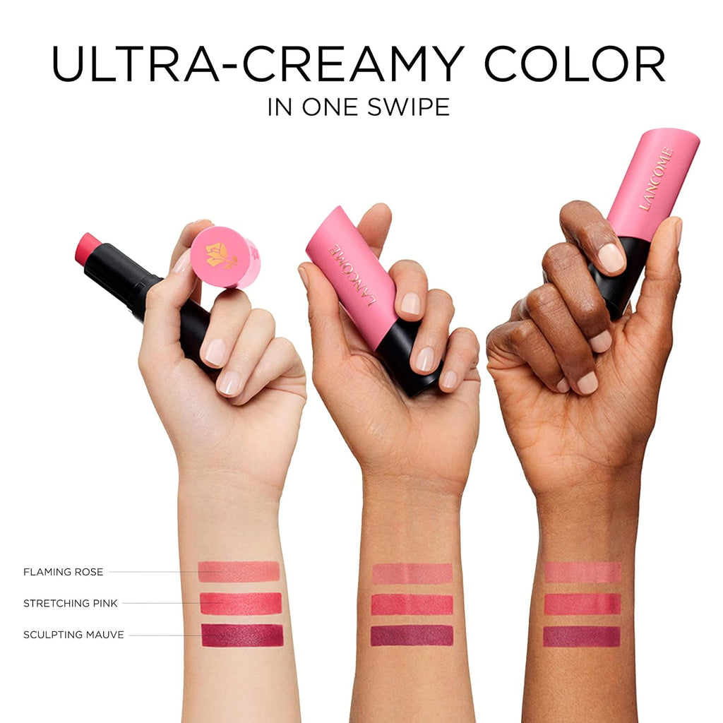Lancôme Teint Idole Ultra Wear Shape Stick Blush - Creamy, Blendable & Lightweight Blush Makeup Stick, Long-Lasting Coverage, 24H Wear, Skincare Infused With Jojoba Oil, For All Skin Types