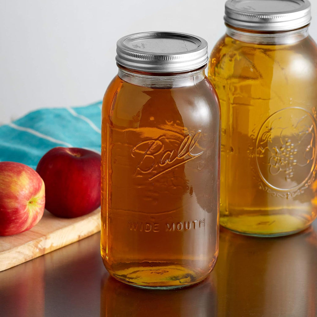 Ball 1 64Oz Wide Mouth Half Gallon Mason Jar