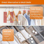 Cedar Blocks For Clothes Storage, Cedar Wood Chips And Balls For Closets And Drawers, Fresh Scented Sachets, 40 Pack