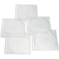 Verbatim Cd Dvd Blu-Ray Clear Slim Jewel Cases, 5.2 Mm – 25 Pack