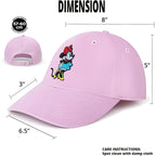 Disney Adult Baseball Cap, Minnie Mouse Adjustable Dad Hat
