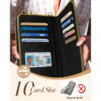 Miss Adola Crossbody Phone Purse For Women - Cute Small Bags Cellphone Wallet Rfid Blocking With Strap Zipper And Card Slots