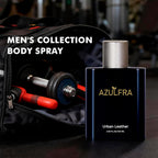 Azulfra Deodorizing Body Spray for Men 3.56 Fl.Oz, Notes of Grapefruit Pineapple and Sandalwood, Long lasting Men's Fragrance Mist