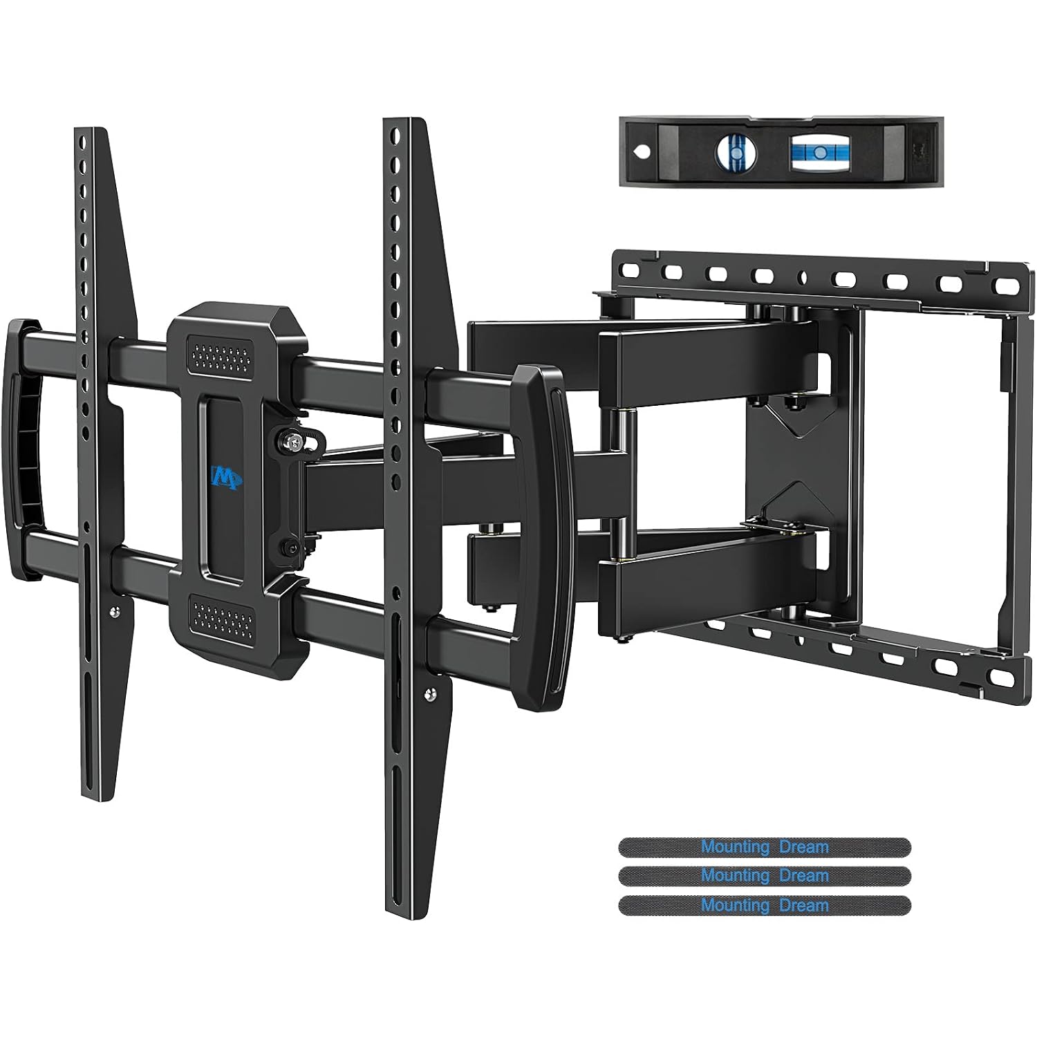 Mounting Dream Tv Wall Mount, Ul Listed Full Motion Mount Bracket For 42-84 Inch Flat Screen Tv, Swivel Articulating Dual Arms, Max Vesa 600X400Mm And 100 Lbs, Fits 16” Stud, Us-Based Customer Service