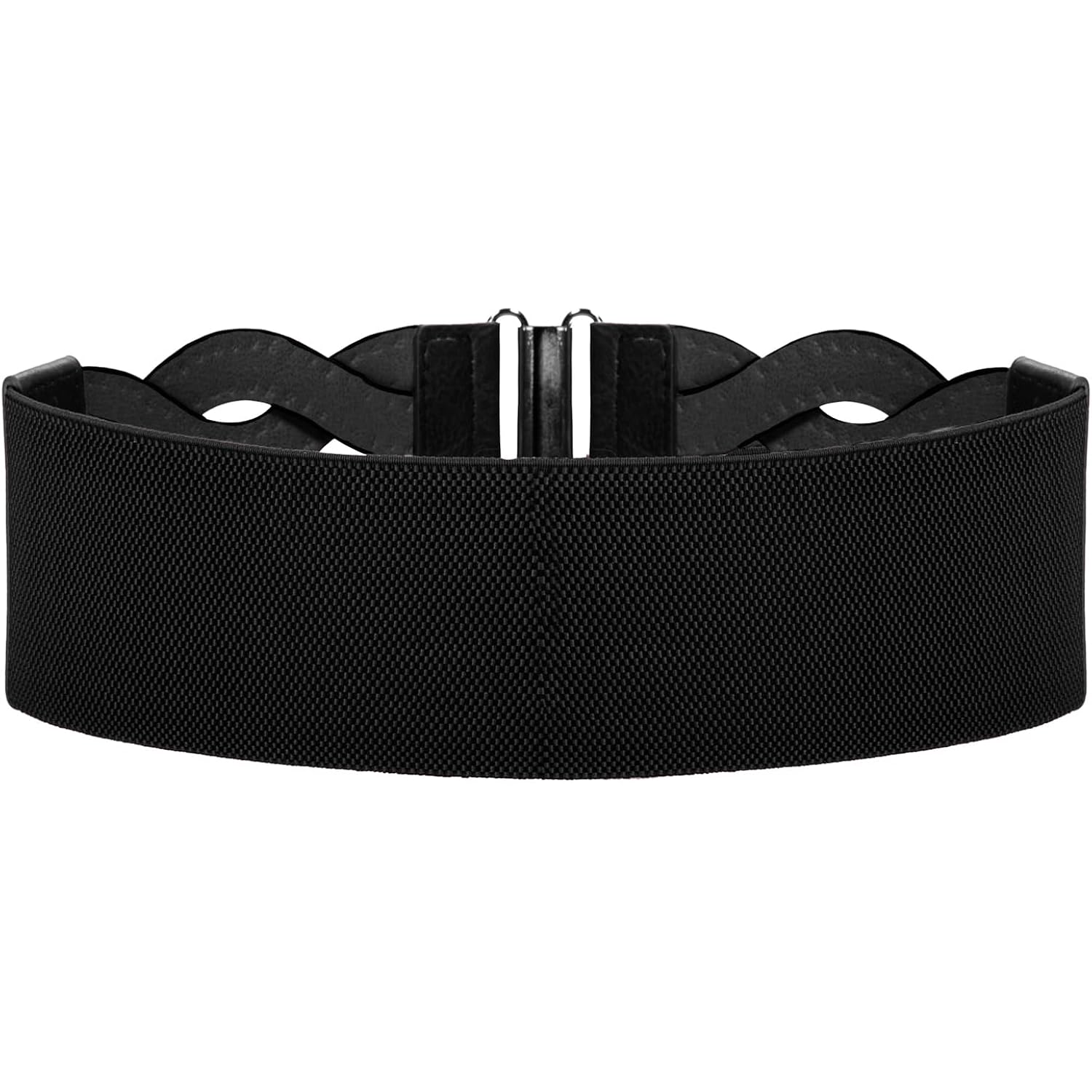 GRACE KARIN Women's Elastic Wide Belts Vintage Stretchy Belt Retro Fashion Cinch Belts for Dresses