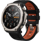 Amazfit T-Rex Ultra 2 Dual-Band Gps Outdoor Smartwatch, 51Mm Ti Body, 1.5" Sapphire Amoled Display, Flashlight, 30 Days Of Battery, Offline Maps, 10 Atm, 180+ Sports Mode For Android & Iphone, Black