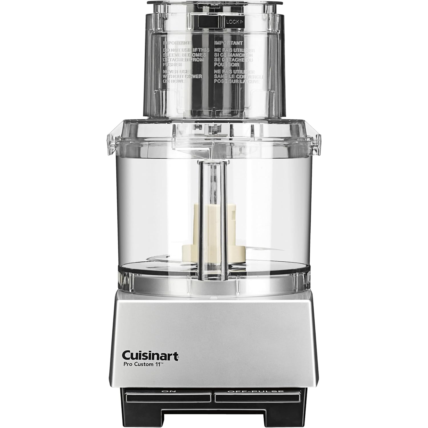 Cuisinart Food Processor, Dishwasher Safe 11-Cup Food Processor With Slicing & Shredding Discs, Cuisinart Pro Custom 11 Stainless Steel Electric Chopper & Kitchen Food Processor, Chrome, Dlc-8Sbcyp1