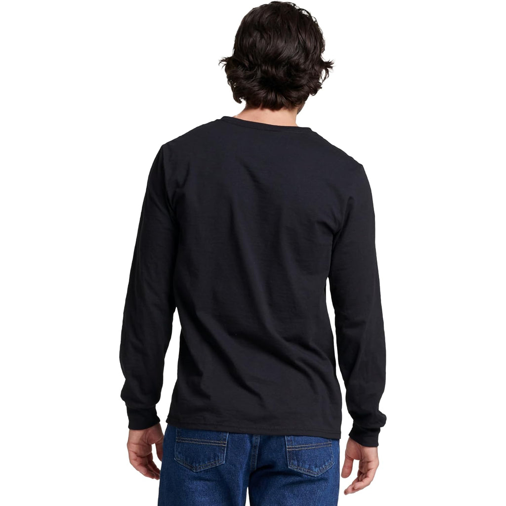 Russell Athletic Men'S Dri-Power Long Sleeve Tees, Moisture Wicking, Odor Protection, Upf 30+