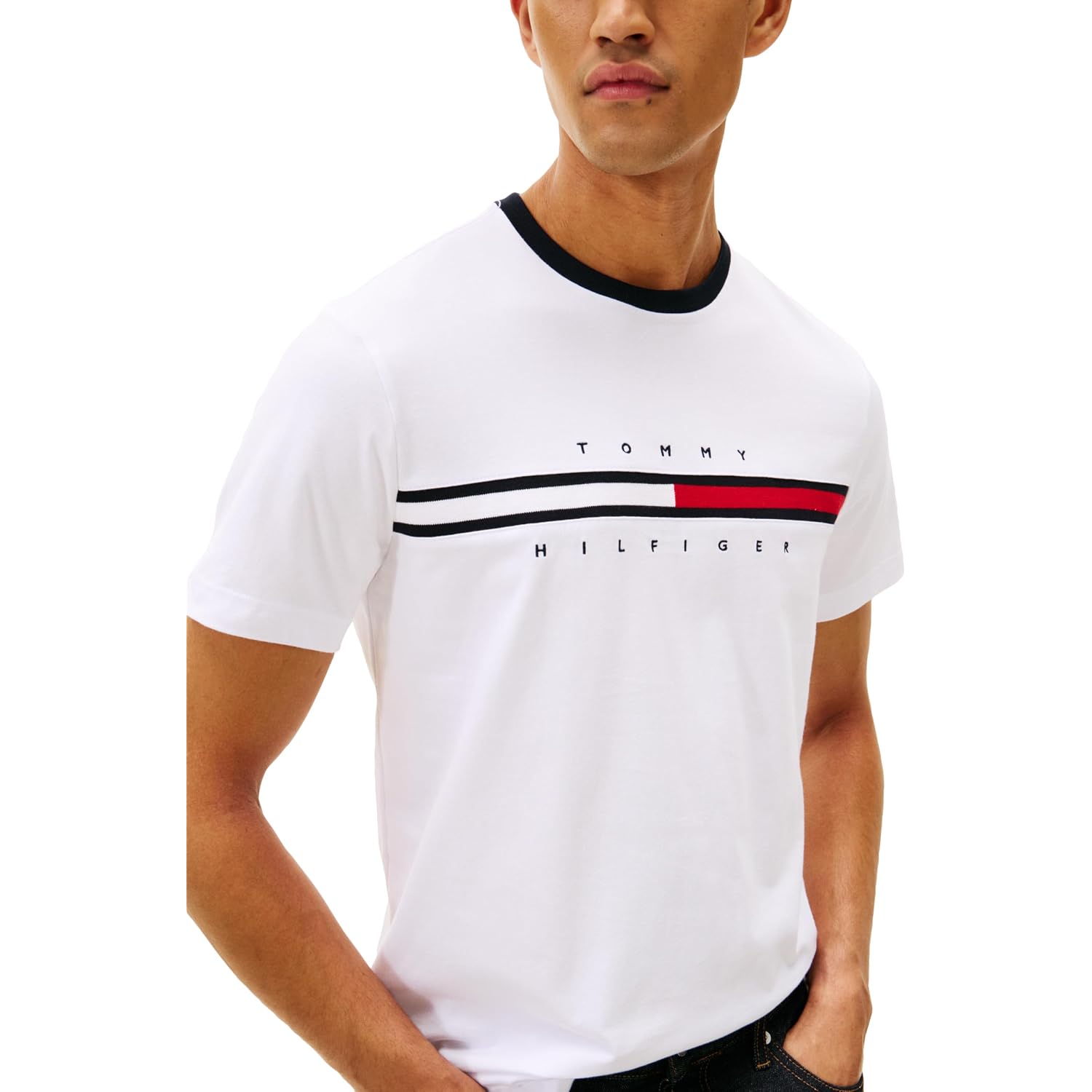 Tommy Hilfiger Mens Short Sleeve Tino T-Shirt