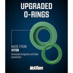 Mckillans® Water Hose Quick Connect [Universal Fit] 3 Pack - Stainless Steel Garden Hose Quick Connector - Durable Garden Hose Fittings - Easy Instant Connection