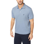 Nautica Men'S Classic Fit Short Sleeve Dual Tipped Collar Polo Shirt