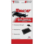 Tomcat Glue Traps Mouse Size With Eugenol For Enhanced Stickiness, 6 Traps | Sticky Pads For Mice, Cockroaches, And Spiders
