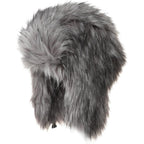 GOKTOW Y2K Faux Fur Trapper Hat for Women, Cozy Winter Fuzzy Hat with Adjustable Buckle Closure