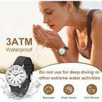 Asan Ge Watches for Women, Fashion 3ATM Waterproof Minimalist Lightweight Easy-to-Read Analog Silicone Watch Suitable for Daily Work, Leisure, Outdoors