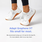 Flux Adapt Graphene Xt Barefoot Shoes – Zero Drop Wide Toe Box Cross Trainers For Men & Women | Graphene Grip, Ballistic Mesh Upper | Gym, Hiit, Lifting & Crossfit Minimalist Sneakers Black