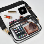 Clear Bag Stadium Approved, Clear Crossbody Bag Purses For Women For Concert, Sports, Festivals