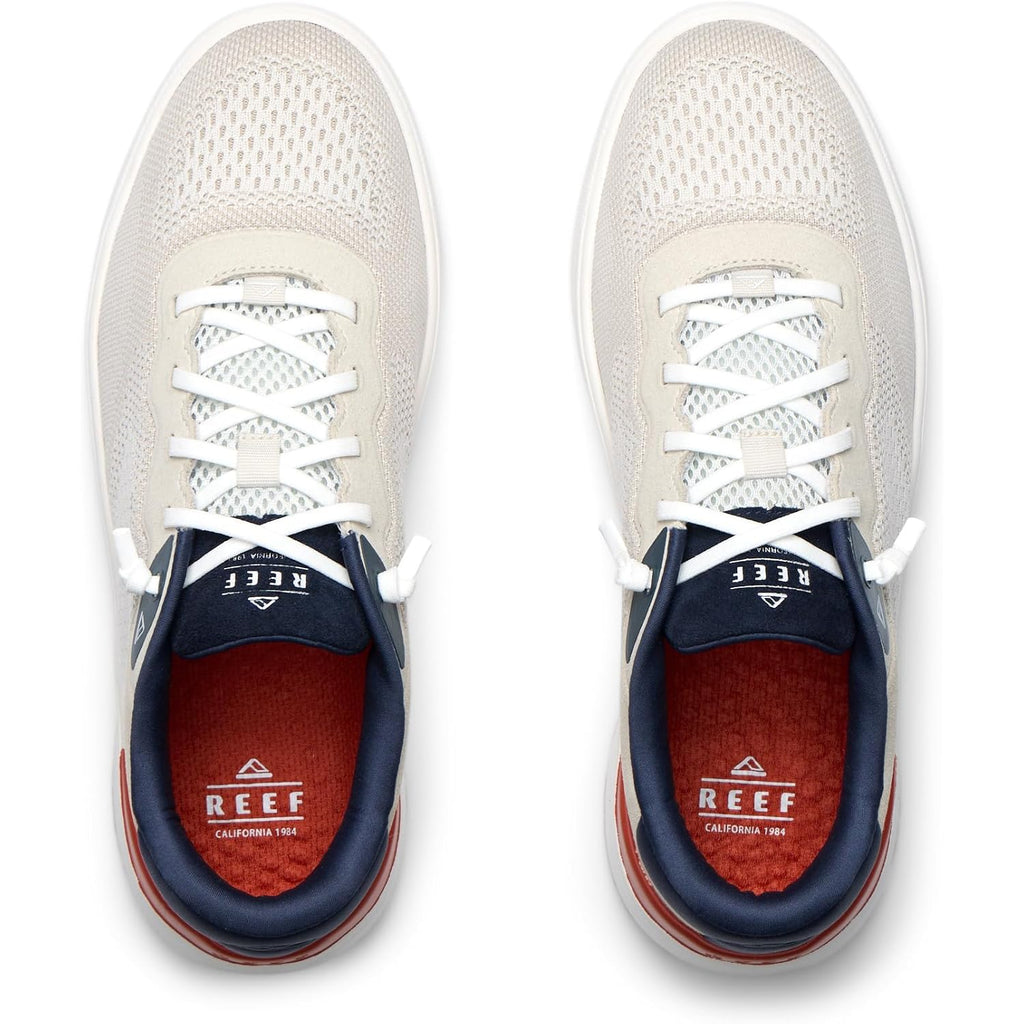 Reef Men'S Shoreline Del Mar Shoe, Breathable Knit Upper, Lightweight & Flexible, Cushion Footbed, Elastic Laces