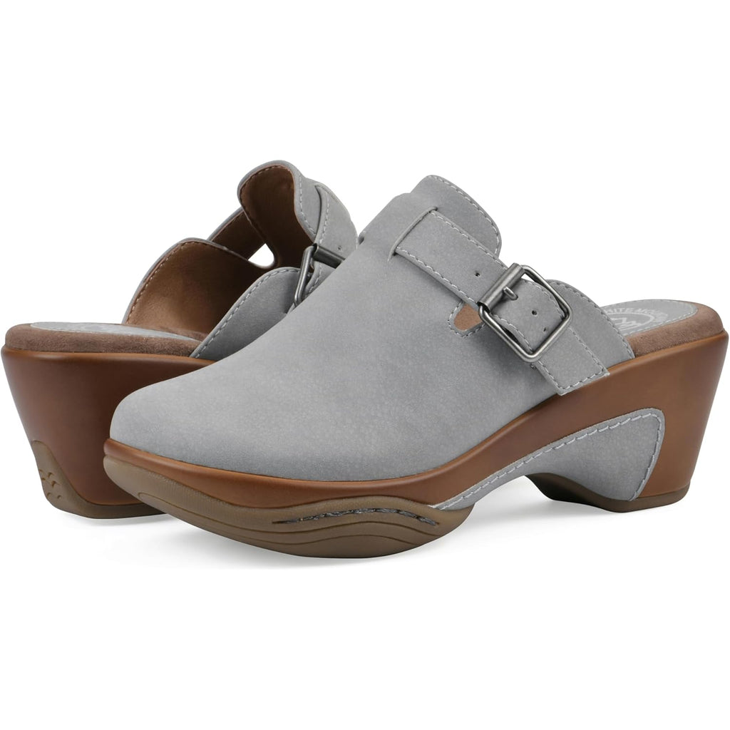 White Mountain Women's Viewed Heeled Clog