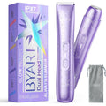 BYART Bikini Trimmer for Women Dual Head – IPX7 Waterproof & Painless Electric Razors for Pubic Hair, Face, Legs, Underarms – Portable Cordless Shaver with Fast Charging, Self Care Gifts for Women