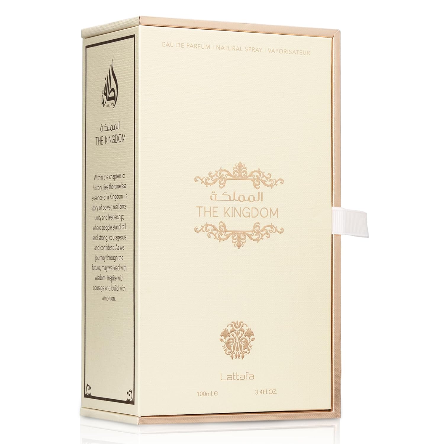 Lattafa The Kingdom Eau De Parfum Spray for Women, 3.4 Ounce