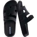 Cushionaire Orbit Waterproof Eva Womens Sandals -Comfortable Summer Slip On Slides For Women With Adjustable Buckle Strap