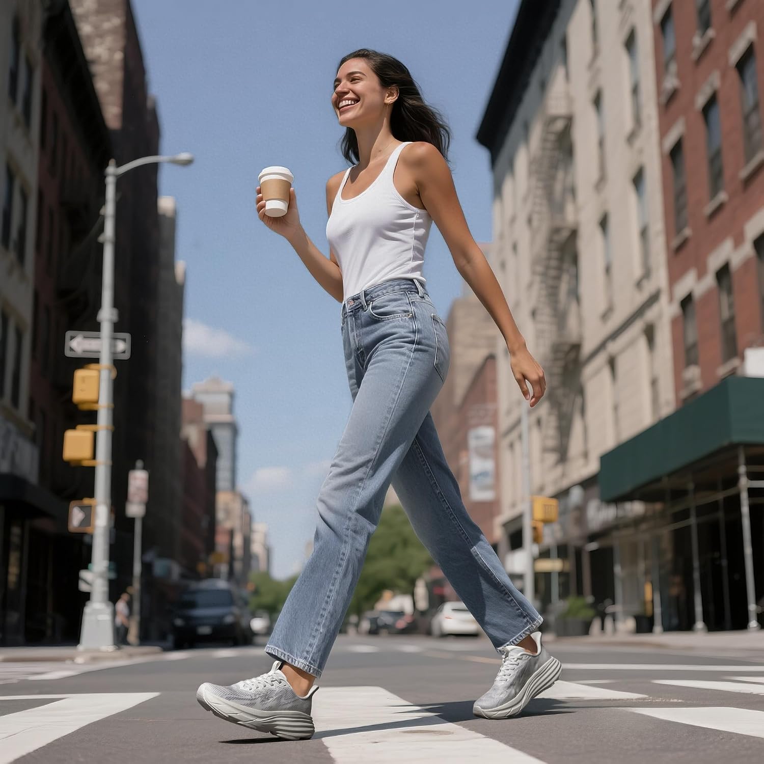 Allswifit Women'S Slip On Walking Shoes Hands-Free Cushion Running Tennis Activesolid Non-Slip Comfortable Workout Gym Athletic Fashion Sneakers