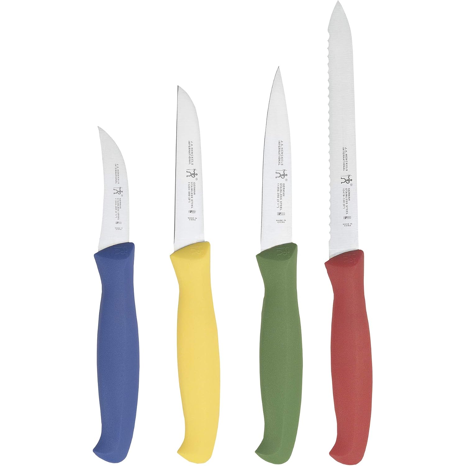 Henckels 4 Piece Paring Knife Set | German Engineered, Informed By 100+ Years Of Mastery. Dishwasher Safe, Ideal For Peeling, Coring, Slicing And Trimming.