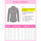 Women's Button Down Shirts Long Sleeve Dress Shirts Wrinkle Free Collared Work Office Solid Blouses Corset Tops