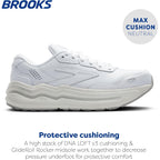 Brooks Women'S Ghost Max Suede/Leather Neutral Running & Walking Shoe