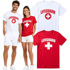 Lifeguard Officially Licensed 2-Pack Short Sleeve Crew Neck T-Shirt For Men Women Unisex Tee