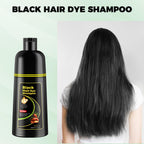 Kaisasa Black Hair Dye Shampoo 3 In 1,Hair Color Shampoo Covers Gray Hair For Women And Men (16.9 Fl.Oz Black)