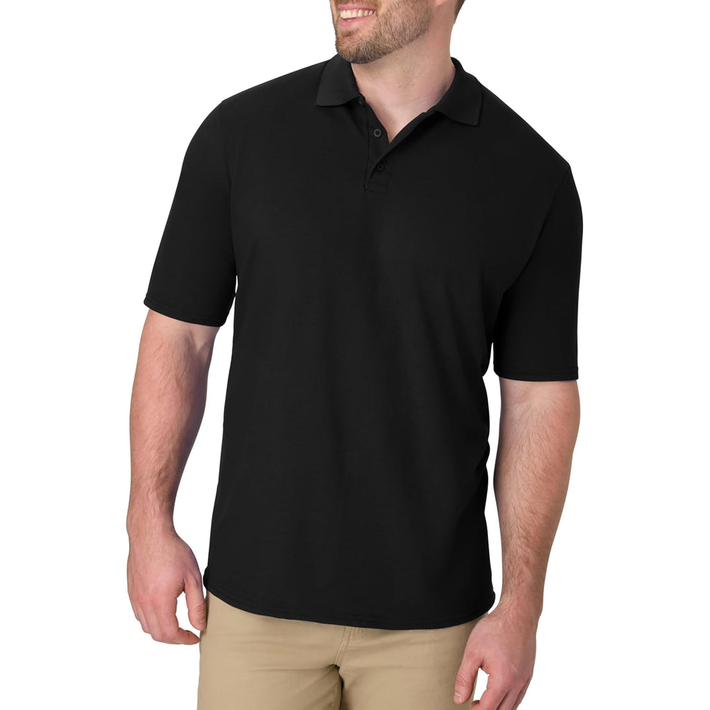 Hanes Men’S X-Temp Short Sleeve Polo Shirt, Midweight Men'S Shirt