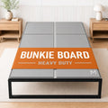 Meliusly Heavy Duty Bunkie Board King Size (76x80) - Non-Slip Breathable Bed Support Board for Slatted Bed Frame, Anti-Sag Under Bed Support, Noise Minimizing Moisture Resistant Bed Board