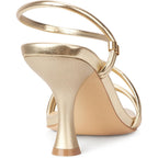 Women'S Strappy Kitten Heels Square Open Toe Sandals Party Wedding Ankle Strap Shoes