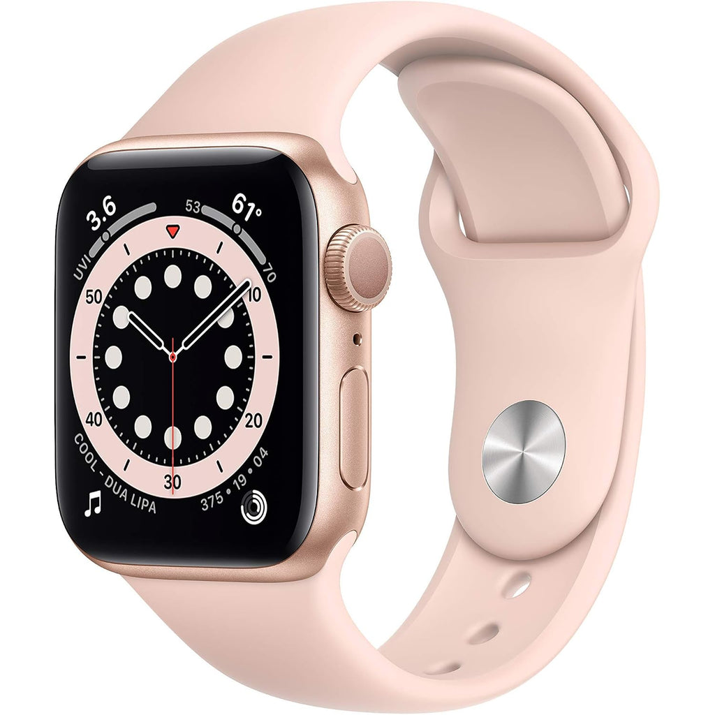 Apple Watch Series 6 (Gps, 40Mm) - Gold Aluminum Case With Pink Sand Sport Band (Renewed)