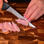 Rondauno Boning Knife, Deboning Knife 6 In Razor Sharp Blade Cutting Meat | High Carbon Stainless Steel Blade, Ergonomic Non-Slip Handle