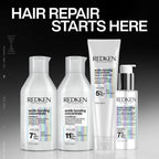 Redken Acidic Bonding Concentrate Conditioner For Damaged Hair Repair - Strengthens And Repairs Weak And Brittle Hair, Sulfate-Free, With Citric Acid