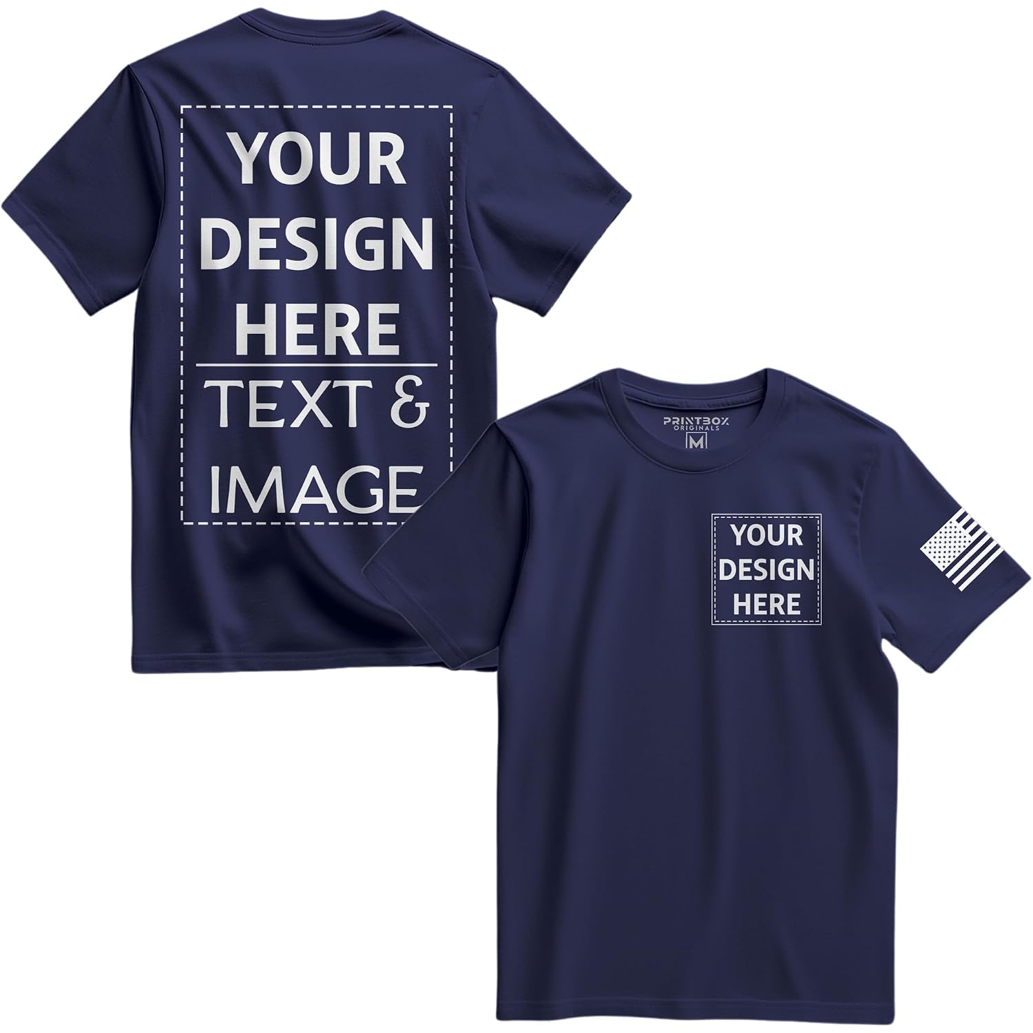 Custom Shirts For Men, Custom Shirt Unisex Fit Mens & Womens, Customized Tshirt Design Your Own Black