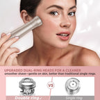Orchrose Electric Razor for Women 2-in-1: Painless Rechargeable Shaver for Face Legs Underarms and Bikini Area – Travel Lock