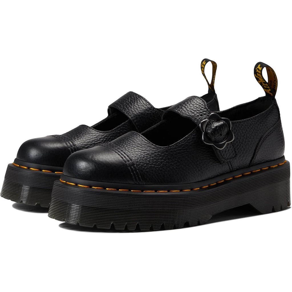 Dr. Martens Womens Addina Flower Flat