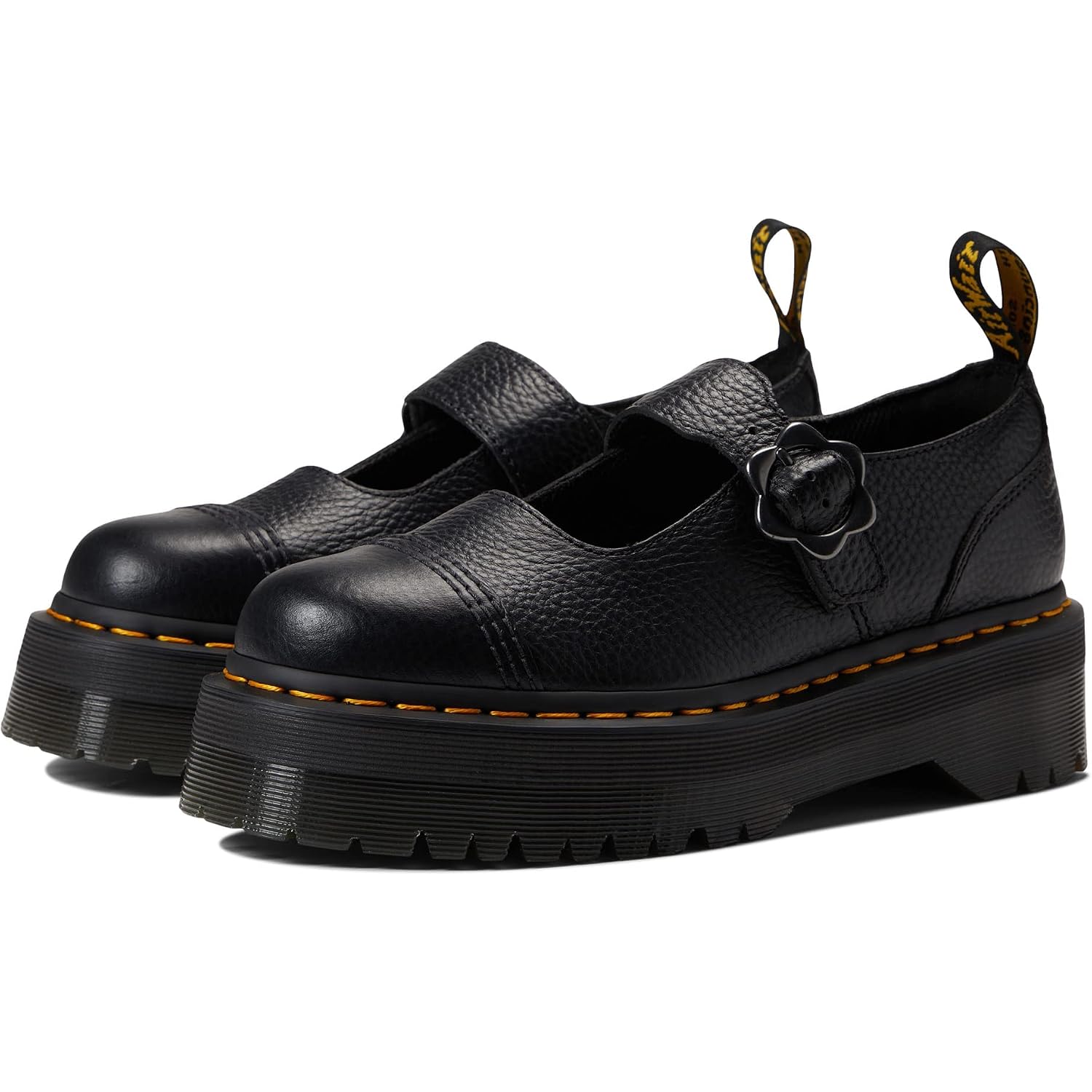 Dr. Martens Womens Addina Flower Flat