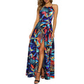Kilig Women'S Summer Floral Beach Flowy Split Maxi Long Dresses