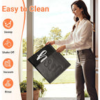 Door Mat Indoor Outdoor Welcome Mat For Entrance, 30X17.5 Black | Heavy-Duty, Low-Profile, Non-Slip, Dirt Trapping Entry Mat, For Home Entrance, Outside Entry, Yard, Floor, Patio, Garage