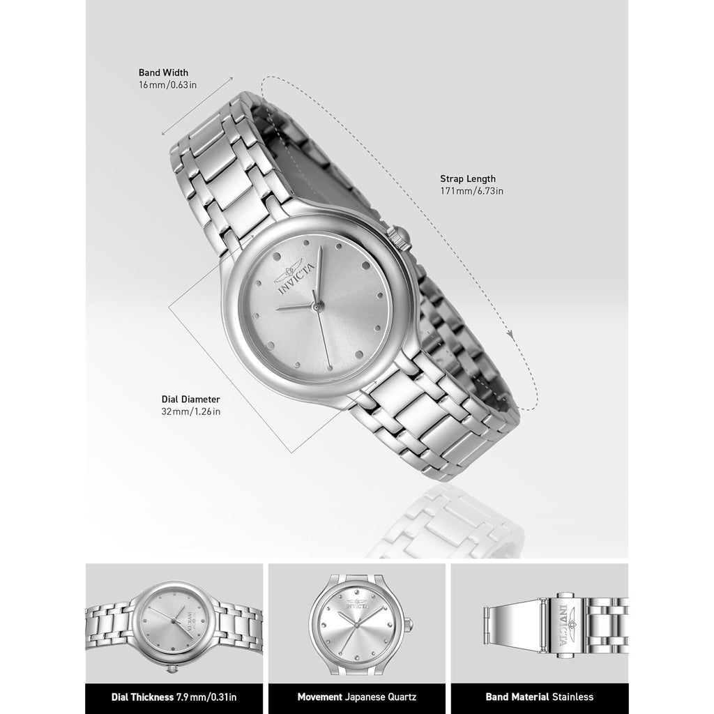 Invicta Wildflower Lady 32Mm Stainless Steel Steel
