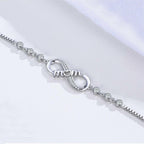 RAYSTAR Christmas Gifts for Mom, Infinity Love Bracelets for Mom, Birthday Gifts for Women Wife Mother