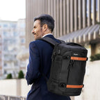 42L Carry On Travel Backpack With 4 Packing Cubes, Tsa Friendly | Flight Approved, Fits 17.3 Inch Laptop, Suitcase-Style Opening, Water-Resistant, Weekender Business Bag, Comfortable