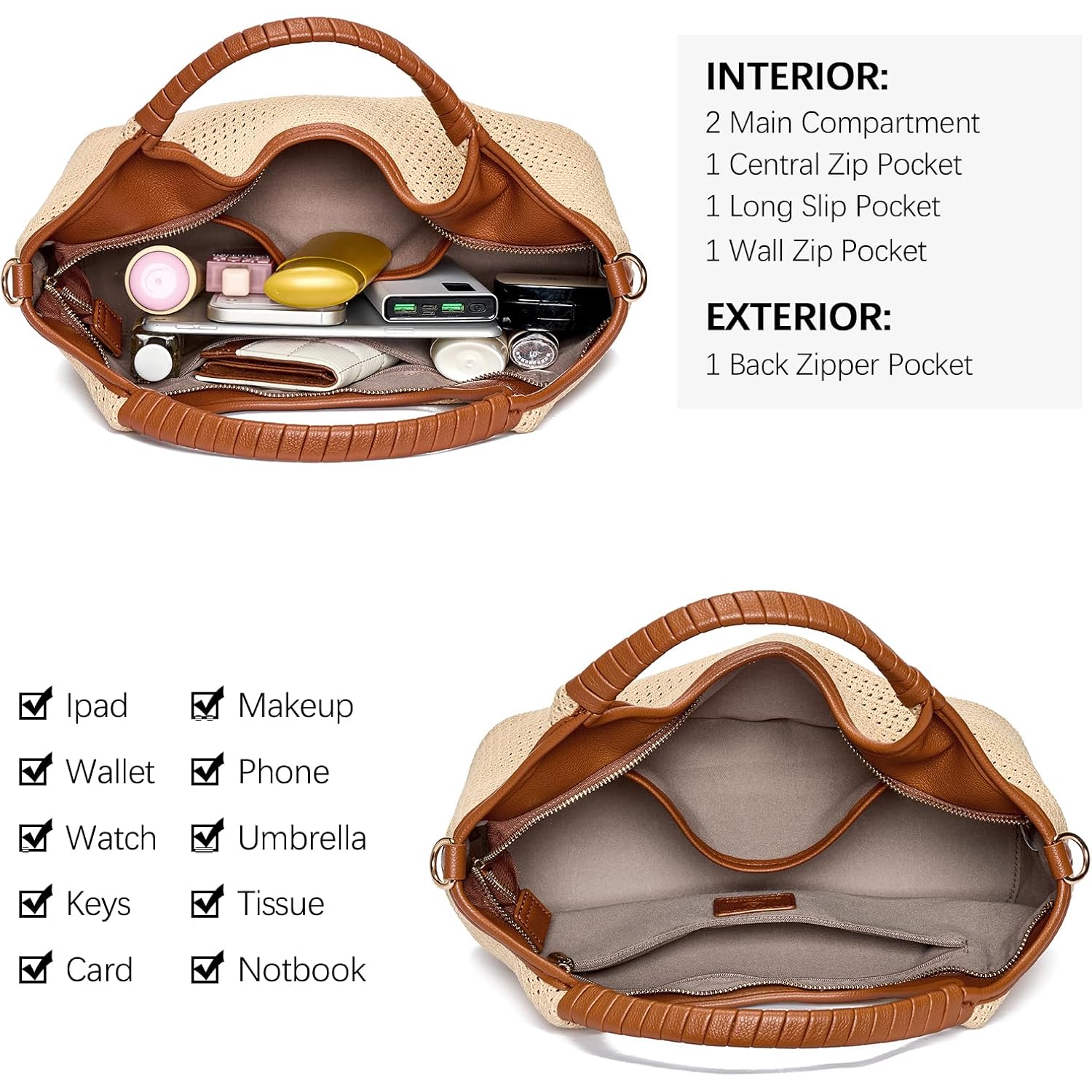BOSTANTEN Genuine Leather Purses for Women Designer Handbags Crossbody Shoulder Bags Top Handle Satchel with Adjustable Strap