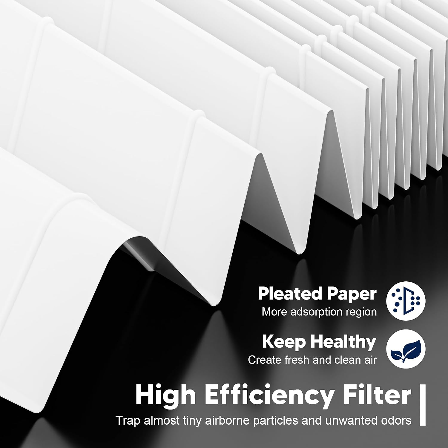 Core 300 Replacement Filter For Levoit Core 300 Core 300-P Core 300S Core 300S-P Vortex Air Air Purifier, 3-In-1 High-Efficiency And Activated Carbon, Core 300-Rf, 2 Pack, For Home Bedroom Large Room